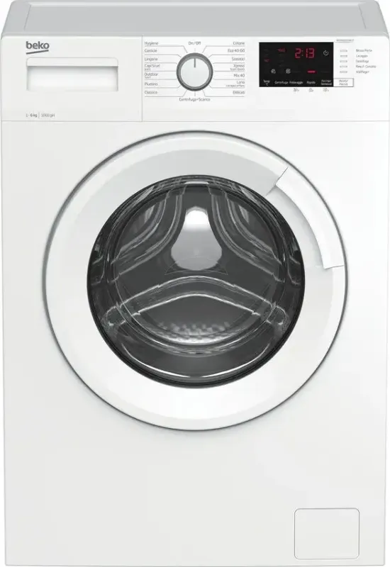 Beko WUX61032W-IT lavatrice Caricamento frontale 6 kg 1000 Giri/min E Bianco Promozione