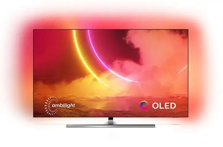 Ultime Pezzi Philips 55OLED855/12 TV OLED 55" 4K Ultra HD Smart TV Wi-Fi Nero, Argento