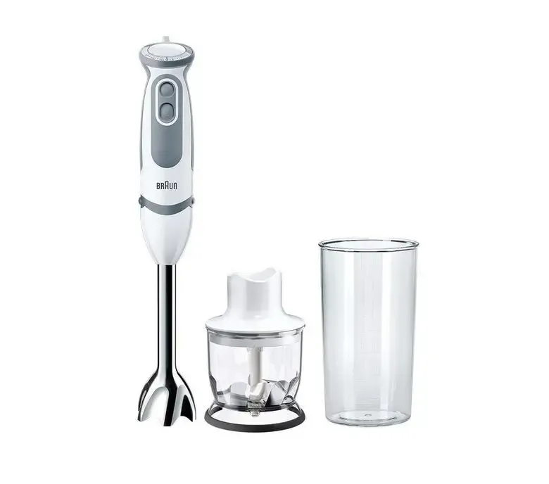 Braun MultiQuick 9 MultiQuick 5 Vario MQ 5220 WH 0,6 L Frullatore ad immersione 1000 W Grigio, Acciaio inossidabile, Bianco Offerta Speciale