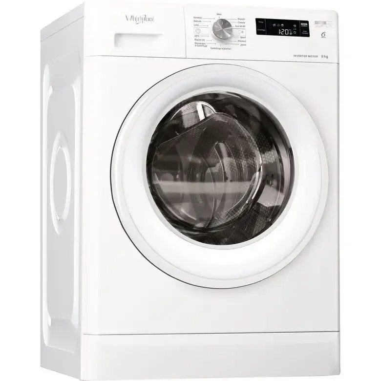 Esclusivo Whirlpool FFS P8 IT lavatrice Caricamento frontale 8 kg 1200 Giri/min C Bianco