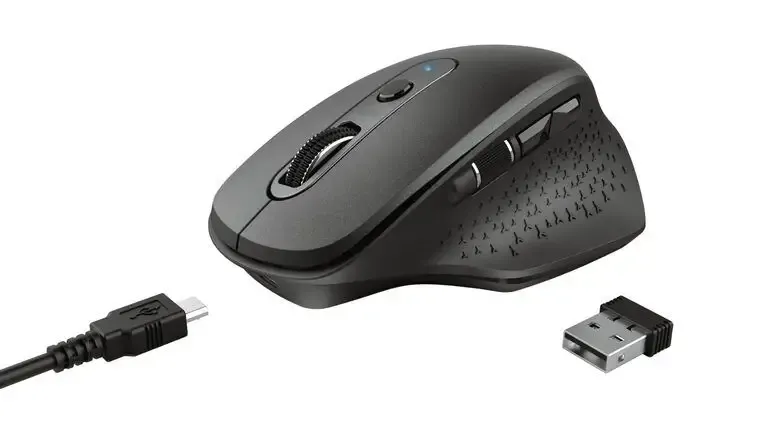 Trust Ozaa mouse Mano destra RF Wireless Ottico 2400 DPI Promo Stagionale