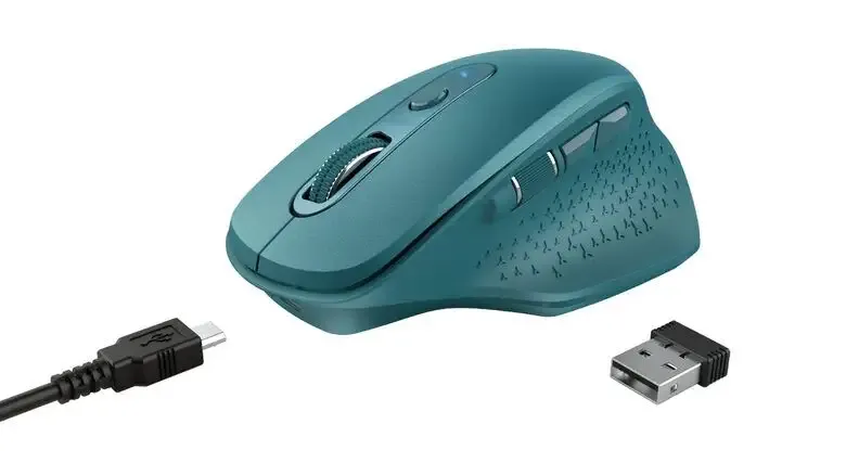Compra Online Trust Ozaa mouse Mano destra RF Wireless Ottico 2400 DPI