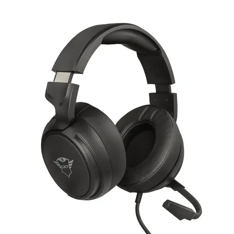 Nuovo Arrivo Trust GXT 433 Pylo Auricolare Cablato A Padiglione Giocare Nero