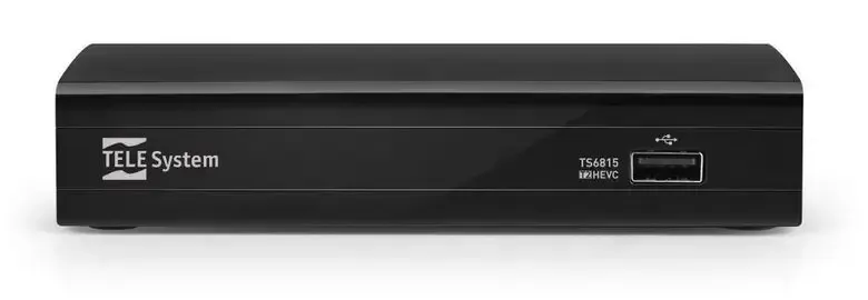 Esclusivo TELE System TS6815 Ethernet (RJ-45), Terrestre Full HD Nero