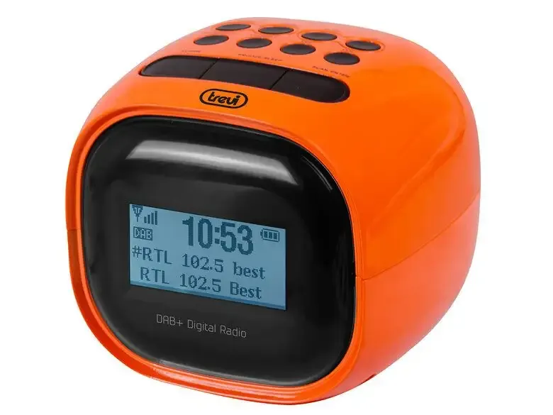 Trevi RC 80D2 DAB ARANCIO Sveglia digitale Arancione Acquista Ora
