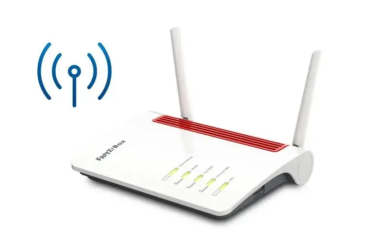 Popolare FRITZ! Box 6850 LTE router wireless Gigabit Ethernet Dual-band (2.4 GHz/5 GHz) 3G 4G Rosso, Bianco