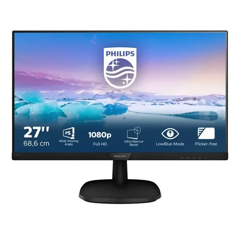 Philips V Line Monitor LCD Full HD 273V7QDSB/00 Promozione Esclusiva