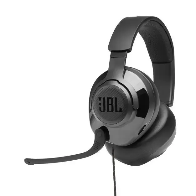 Spedito Oggi JBL Quantum 200 Cuffie Cablato A Padiglione Giocare Nero