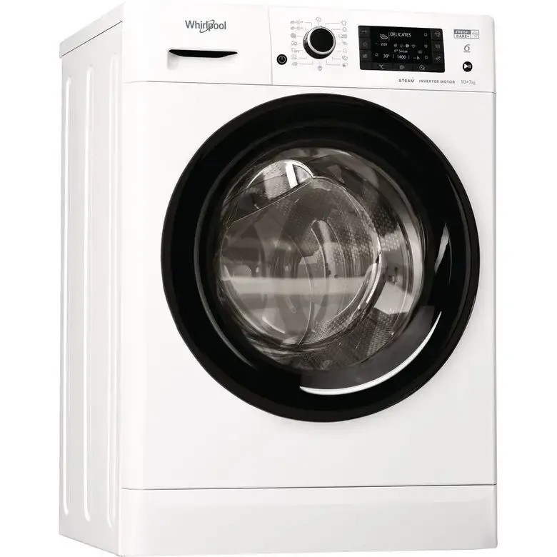 Compra Online Whirlpool FWDD 1071682 WBV EU N lavasciuga Libera installazione Caricamento frontale Bianco E