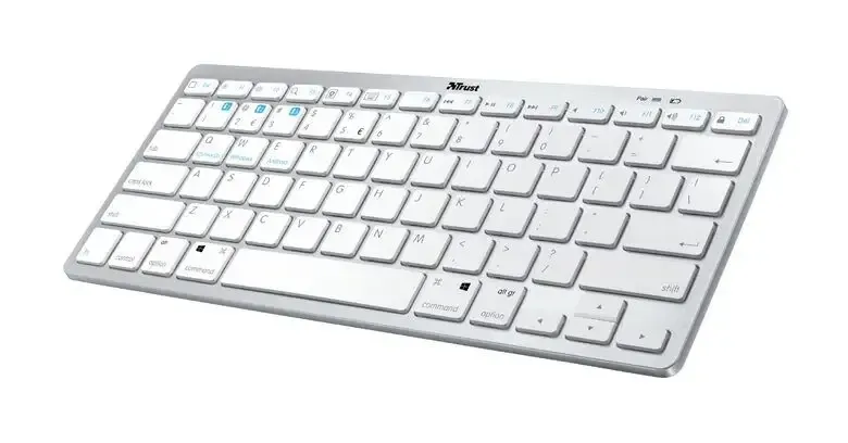 Professionale Trust Nado Bluetooth Wireless tastiera QWERTY Italiano Bianco