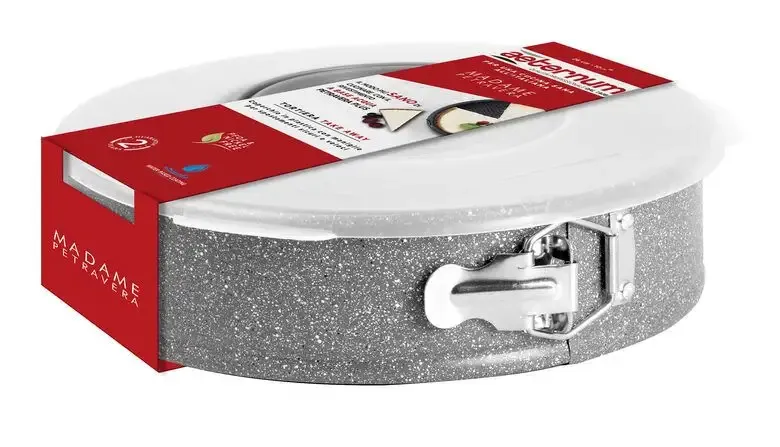 Consegna Rapida Bialetti Tortiera con coperchio Takeaway Petravera Aeternum