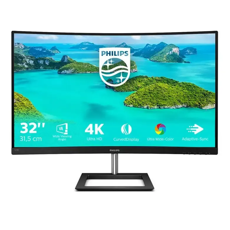 Affare Philips E Line 328E1CA/00 LED display 80 cm (31.5") 3840 x 2160 Pixel 4K Ultra HD LCD Nero