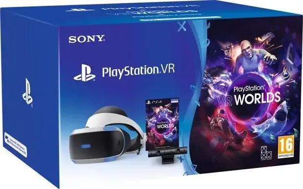Economico Sony PSVR Mk5 + VR Worlds VCH Occhiali immersivi FPV 610 g Nero, Bianco