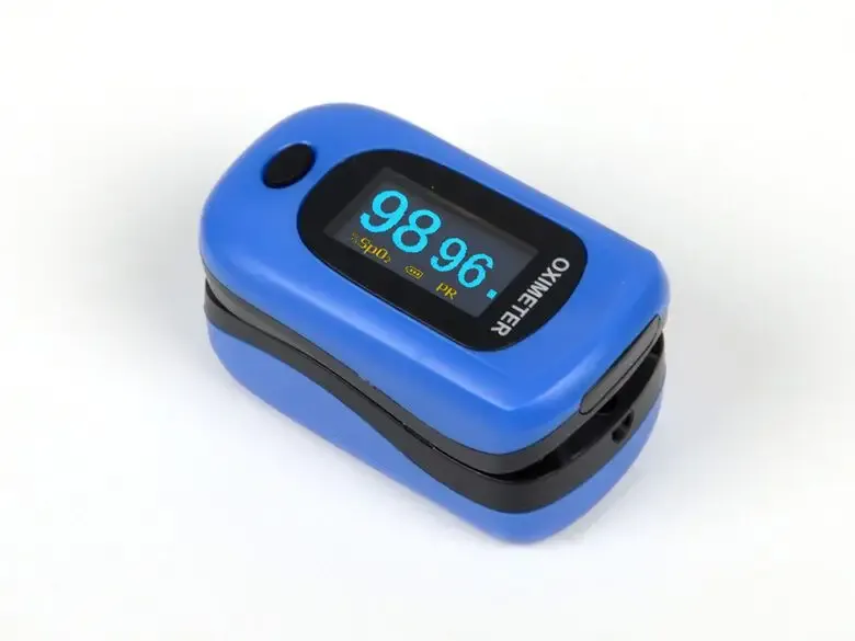 Esclusivo GIMA OXY-4 pulsossimetro Blu