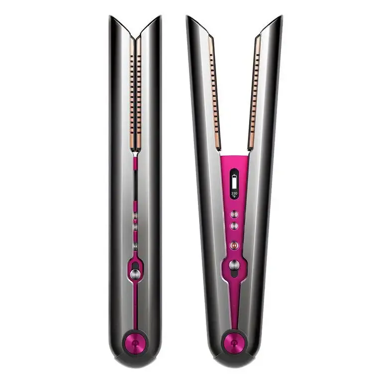 Ultime Pezzi Dyson Corrale Piastra per capelli Caldo Nero, Fucsia, Nichel 200 W 4,34 m