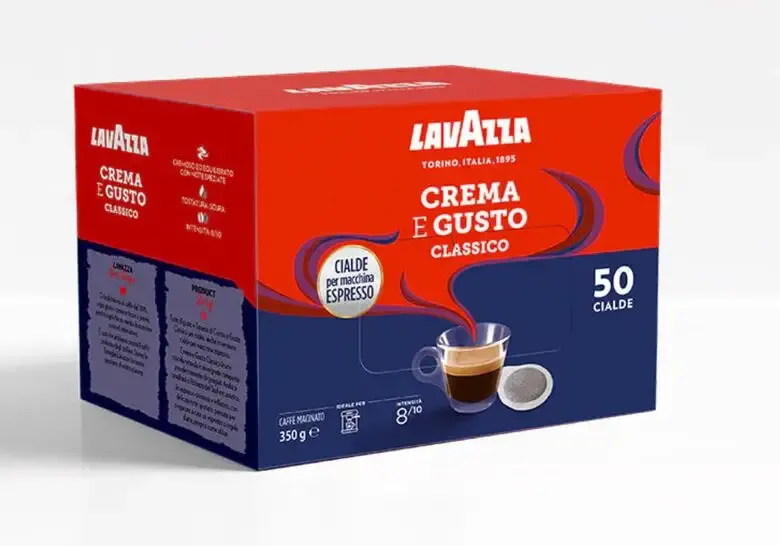 Promo Stagionale Lavazza Crema e Gusto Classico Cialde caffè 50 pz