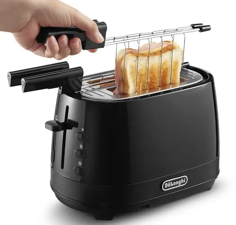 Prezzo Scontato De’Longhi CTLAP2203.BK 2 fetta/e 550 W Nero
