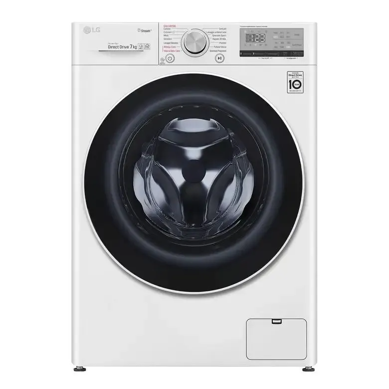 LG F2WV4S7S0E Lavatrice Slim Intelligente AIDD 7kg Vapore 1200 Giri/min Carica frontale Classe E Economico