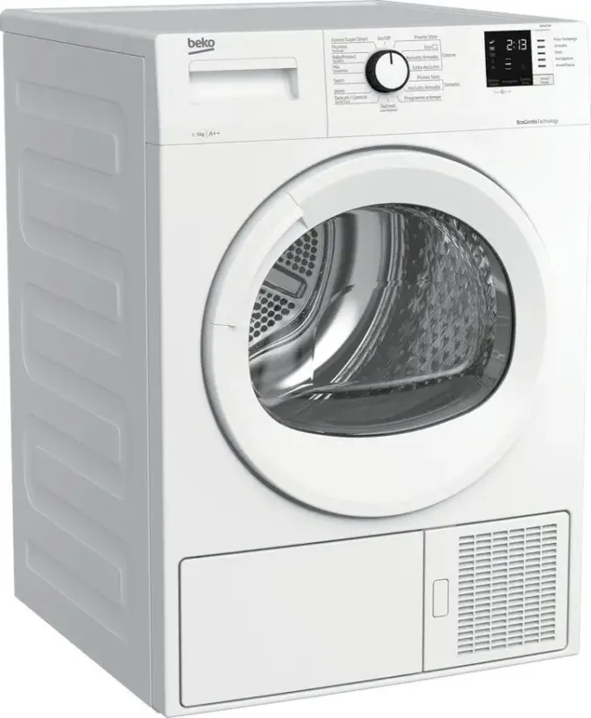 Solo Oggi Beko DRX923W asciugatrice Libera installazione Caricamento frontale 9 kg A++ Bianco