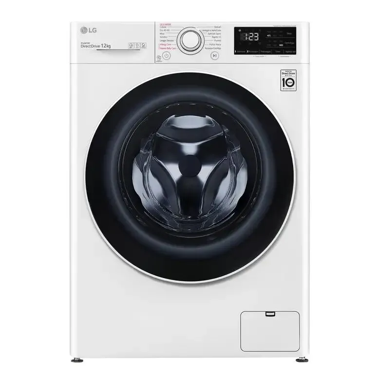 Prezzo Scontato LG F4WV312S0E Lavatrice Intelligente AIDD 12kg Vapore 1400 Giri/min Carica frontale Classe B
