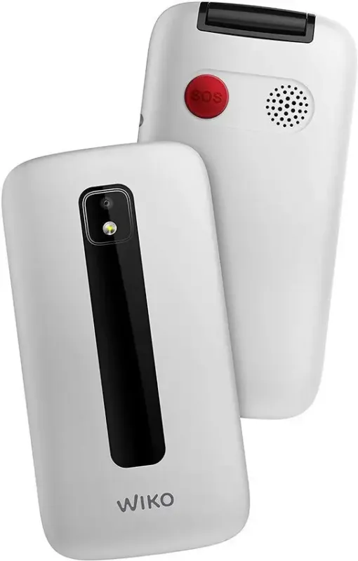 Solo Oggi Wiko F300 7,11 cm (2.8") 118 g Bianco Telefono cellulare basico