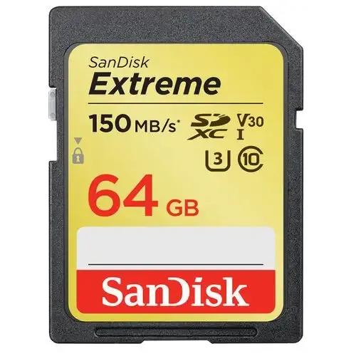 SANDISK SD 64GB XC EXTREME Economico