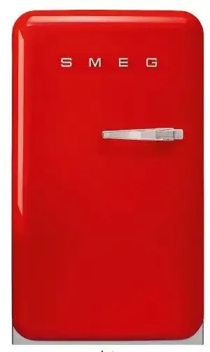 Popolare Smeg 50‘s Style frigorifero Libera installazione 135 L E Rosso