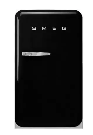 Più Venduto Smeg 50‘s Style frigorifero Libera installazione 135 L E Nero