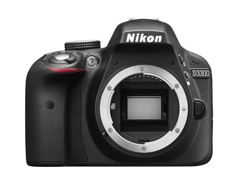 Vendita Finale Nikon D3300 + AF-P 18-55mm + SD 8GB Kit fotocamere SLR 24,2 MP CMOS 6000 x 4000 Pixel Nero