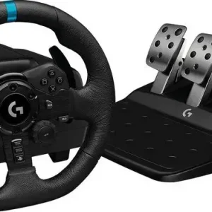 Prezzo Di Fabbrica Logitech G G923 Nero USB Sterzo + Pedali PC, PlayStation 4