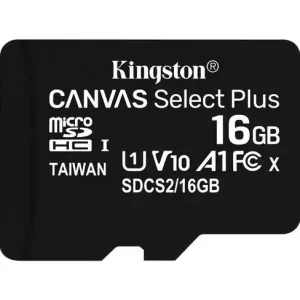 Saldi Kingston Technology Canvas Select Plus 16 GB MicroSDHC UHS-I Classe 10
