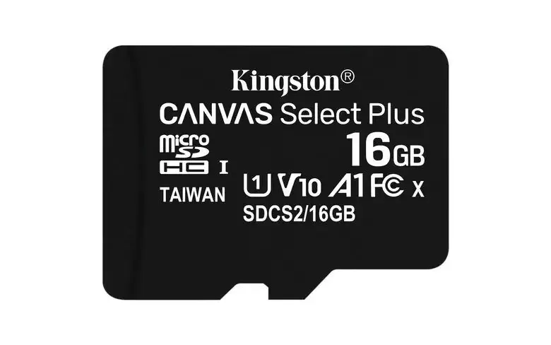 Saldi Kingston Technology Canvas Select Plus 16 GB MicroSDHC UHS-I Classe 10