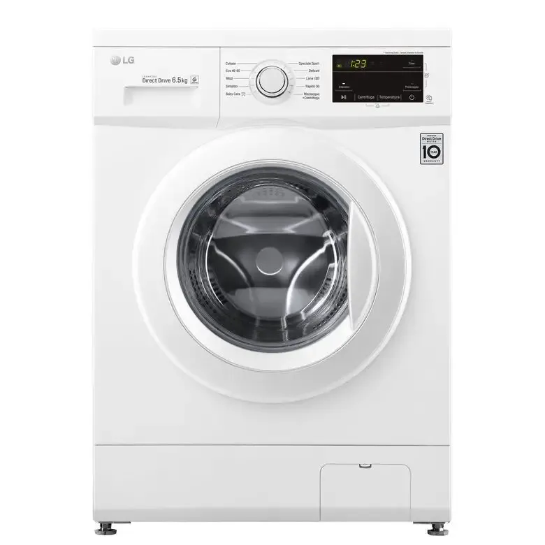 LG F2J3WN3WE Lavatrice Slim 6.5kg 1200 Giri/min Carica frontale Classe E Ultime Pezzi