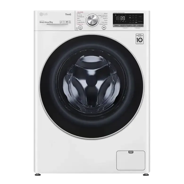 Offerta Speciale LG F4WV709S1E Lavatrice Intelligente AIDD 9kg Vapore TurboWash 360 1400 Giri/min Carica frontale Classe A