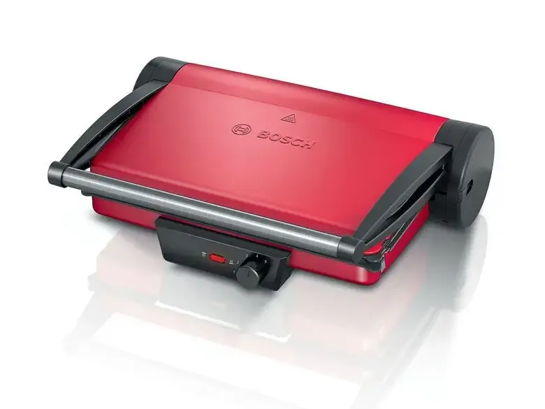 Quantità Limitata Bosch TCG4104 Bistecchiera 2000w 22x31cm Rossa
