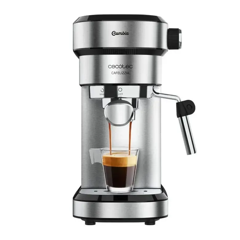 Spedito Oggi Cecotec Cafelizzia 790 Steel Automatica/Manuale Macchina per espresso 1,2 L
