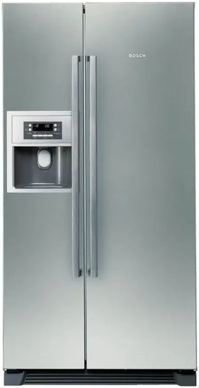 Bosch KAN58A75 frigorifero side-by-side Libera installazione 510 L Grigio, Acciaio inossidabile Prezzo Conveniente