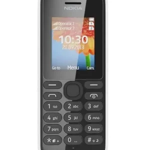 Nokia 108 Dual SIM 4,57 cm (1.8") 69,9 g Bianco Esclusivo
