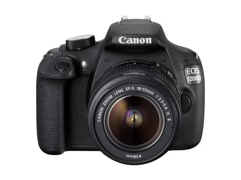 Canon EOS 1200D + EF-S 18-55mm Kit fotocamere SLR 18 MP CMOS 5184 x 3456 Pixel Nero Spedito Oggi