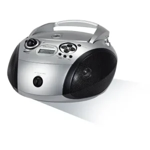 Grundig RCD 1445 USB Nero, Argento Nuova Collezione