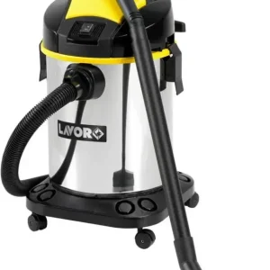 Lavorwash Venti X Bidone Aspiratutto Nero, Acciaio inossidabile, Giallo Spedito Oggi