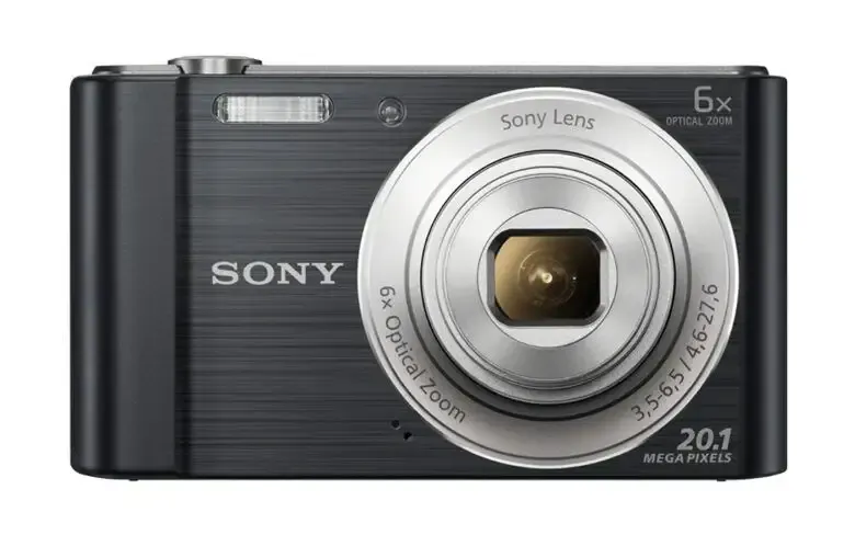 Occasione Imperdibile Sony Cyber-shot DSC-W810 1/2.3" Fotocamera compatta 20,1 MP CCD 5152 x 3864 Pixel Nero