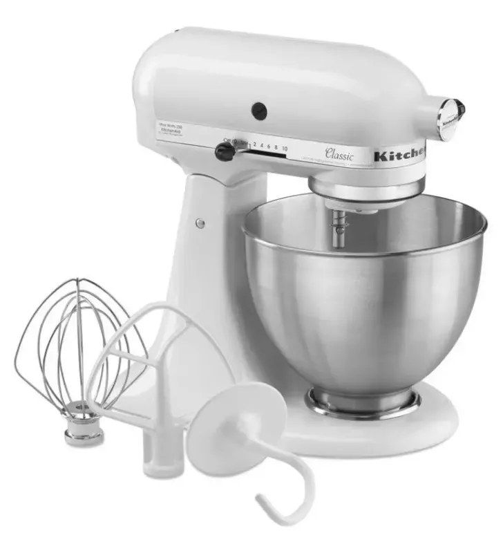Affare KitchenAid Classic 5K45SSEWH impastatrice planetaria 4,3 L 275 W Bianco