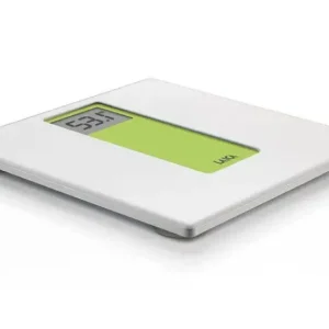 Vendita Finale Laica PS1045 Quadrato Verde, Bianco Bilancia pesapersone elettronica