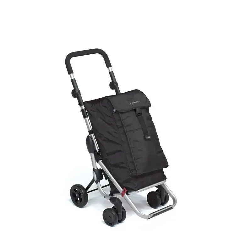 Foppapedretti Go Up Alluminio, Nero Borsa trolley Promo Stagionale