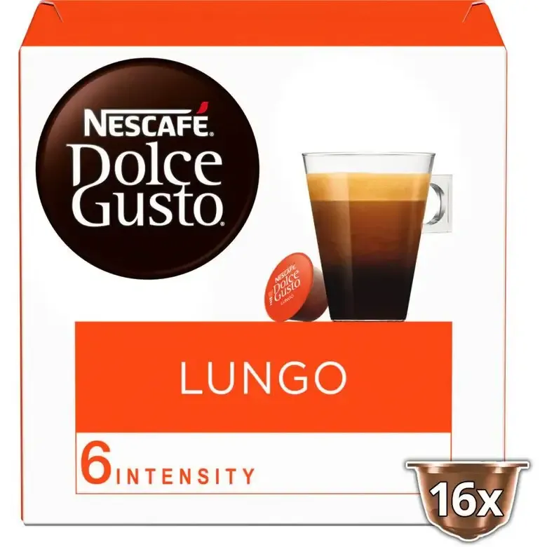 Ordina Subito Nescafé Dolce Gusto Caffè Lungo 16 Capsule