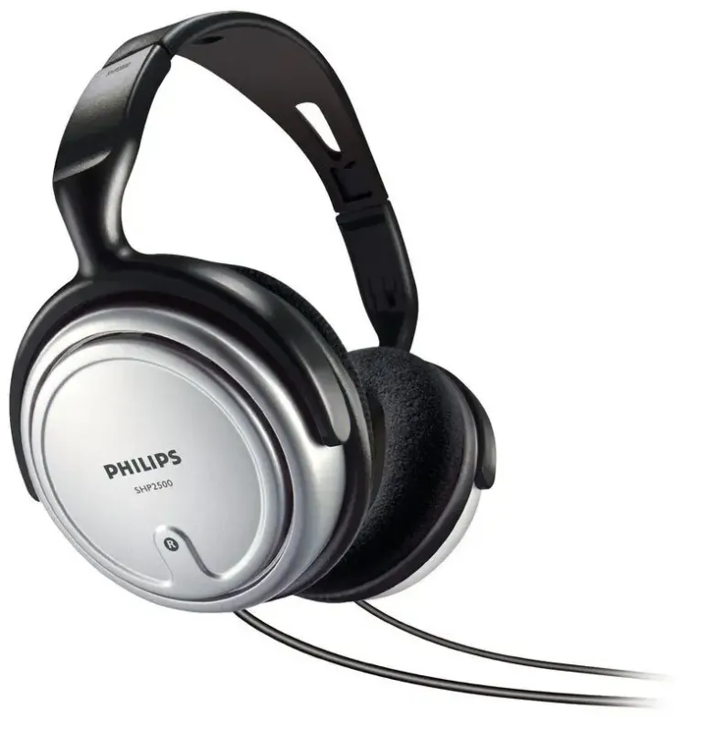 Consegna Rapida Philips Cuffia TV con filo per interni SHP2500/10