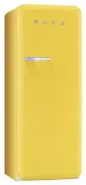 Novità Smeg FAB28RG1 monoporta Libera installazione 248 L Giallo
