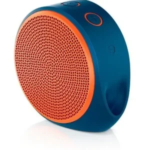 Popolare Logitech X100 Mobile Speaker Altoparlante portatile mono Nero, Arancione