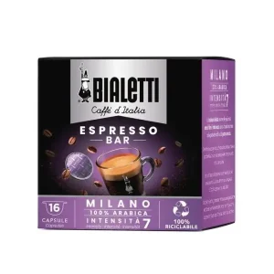 Bialetti Milano Capsule caffè Tostatura leggera 16 pz Economico